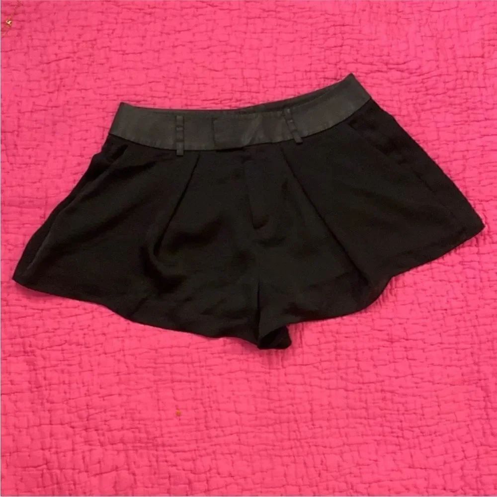 Helmut Lang Black Women's Shorts, US2